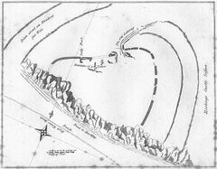 Grose 1763 plan of Hastings Castle